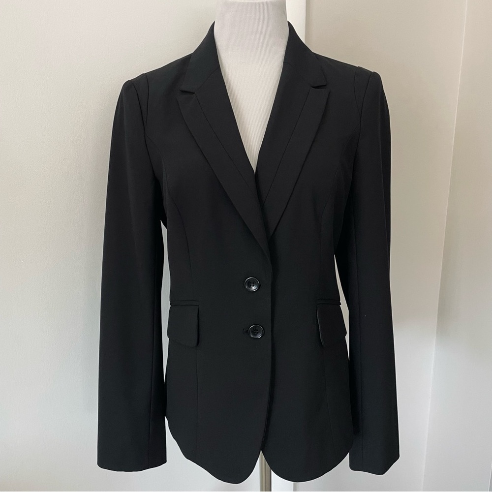 The Limited Black Fitted Career Women’s Blazer Suit Jacket Work Size 10